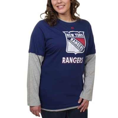 ny rangers women's t shirt