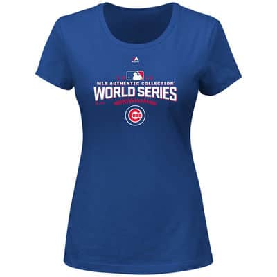 Chicago Cubs Women's Plus Size Sanitized Replica Team Jersey – White