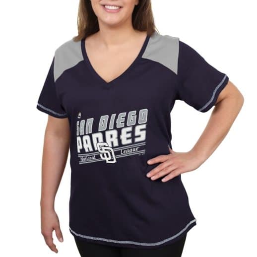 San Diego Padres Plus Size Jersey, Tee 