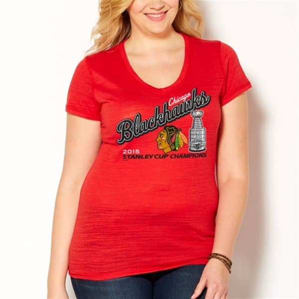 chicago blackhawks womens shirts