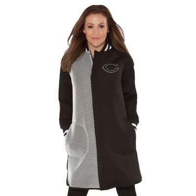 chicago bears project runway jacket, nfl project runway jacket, nfl project runway apparel, nfl project runway shirts