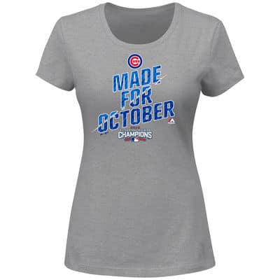 plus size chicago cubs division champs tee, womens cubs division champions apparel