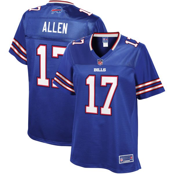 josh allen jersey red