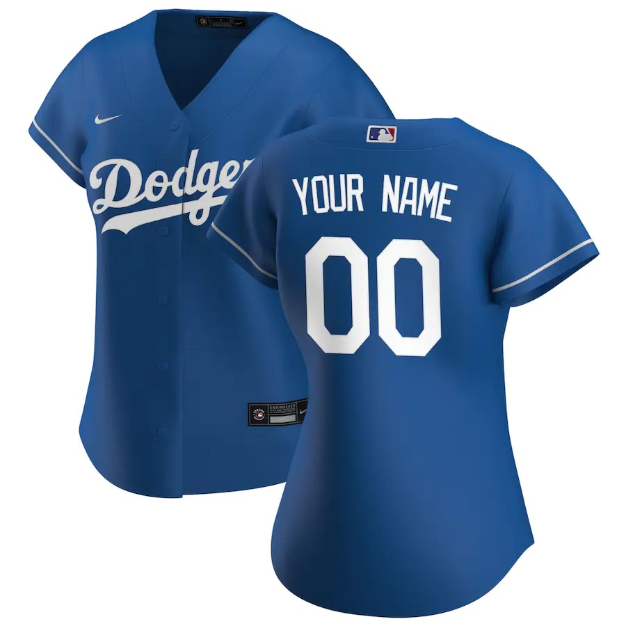 Women's Custom Dodgers Jersey