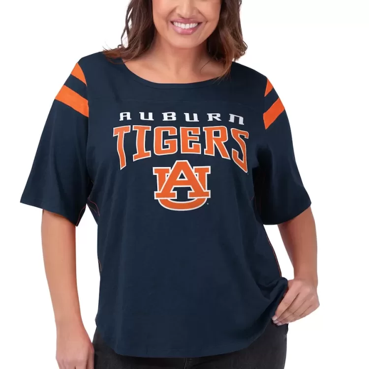 Plus Size Auburn Tigers Shirt in 1X 2X 3X and 4X