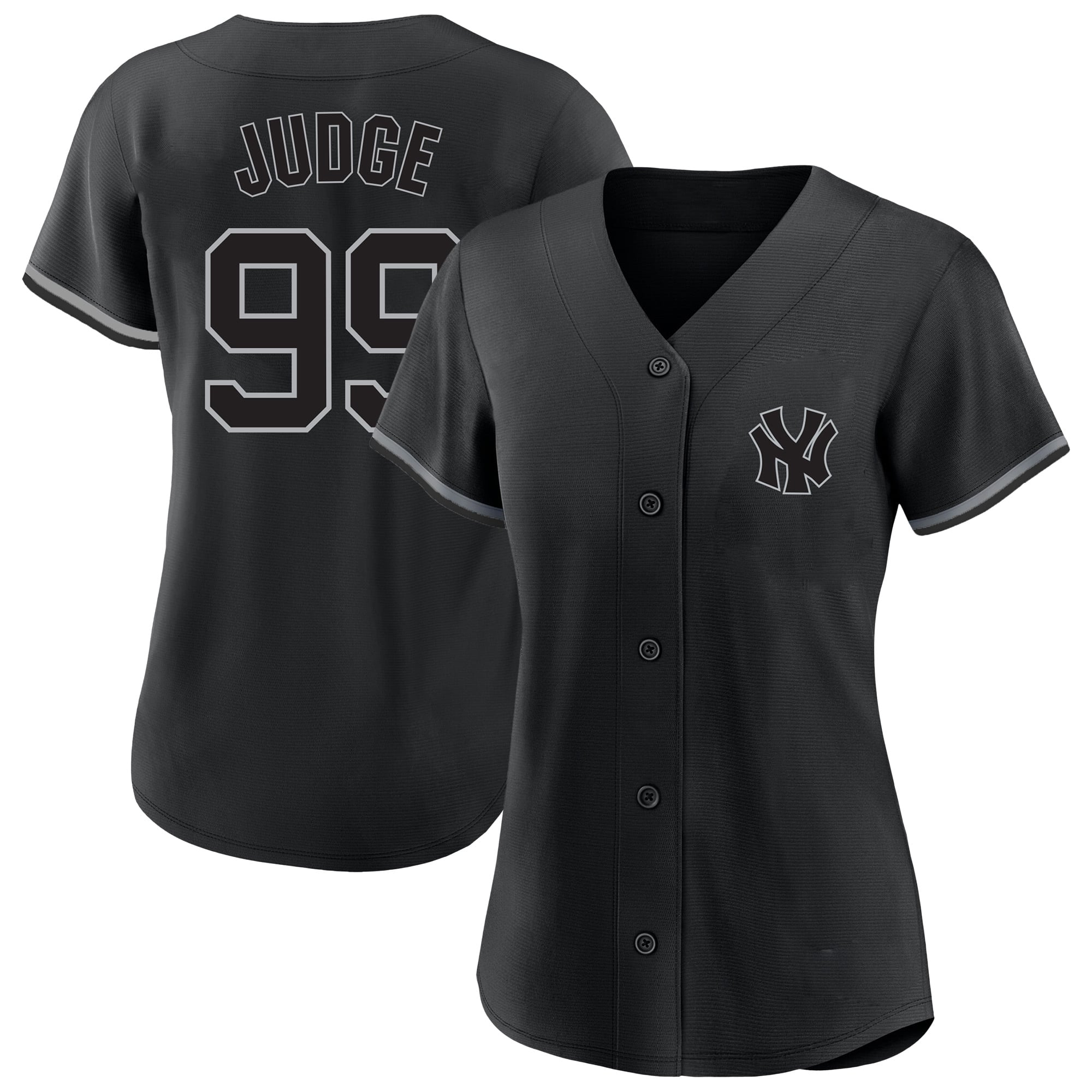 Yankees Plus Size Aaron Judge Jersey - Black