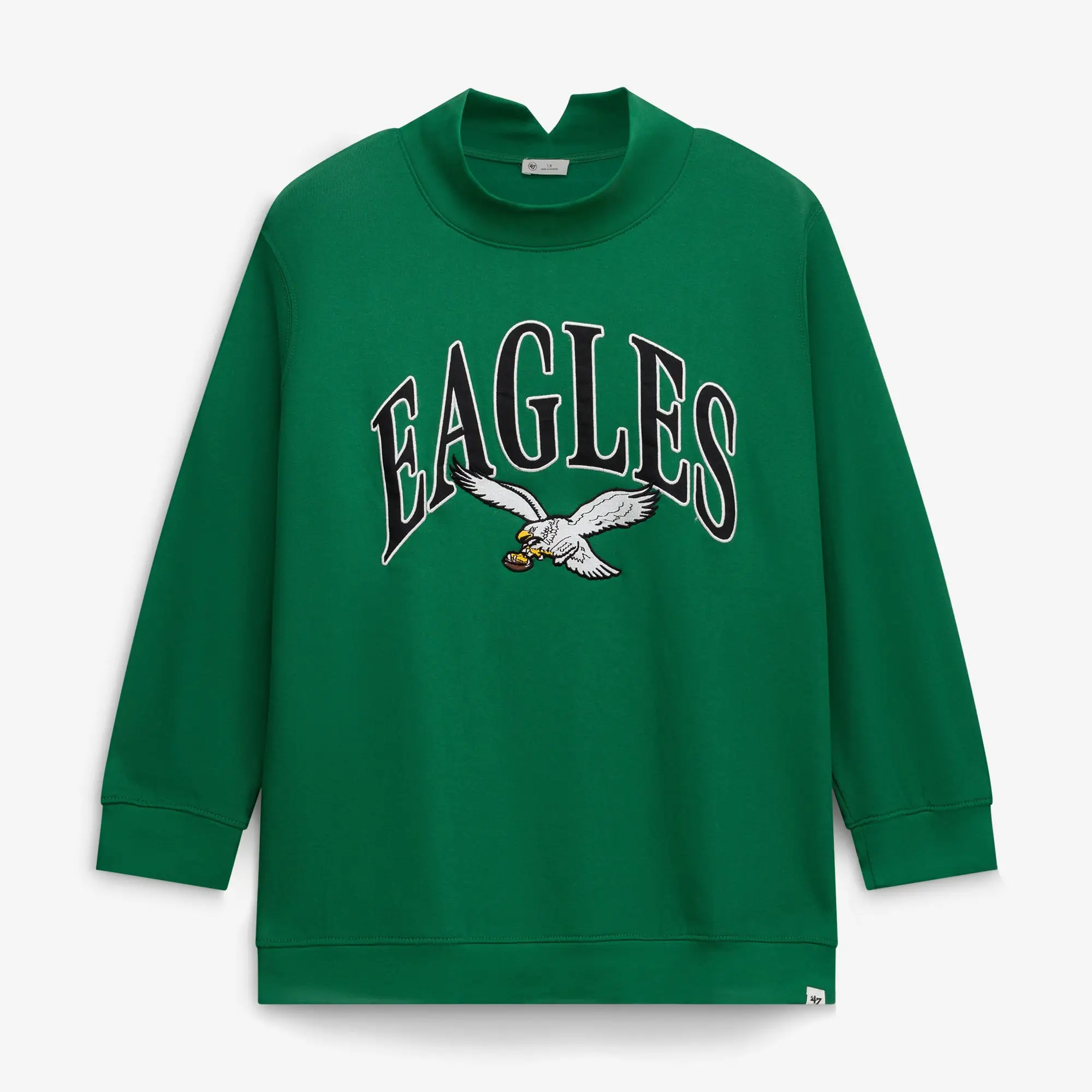 Women's plus size Philadelphia Eagles hoodie.