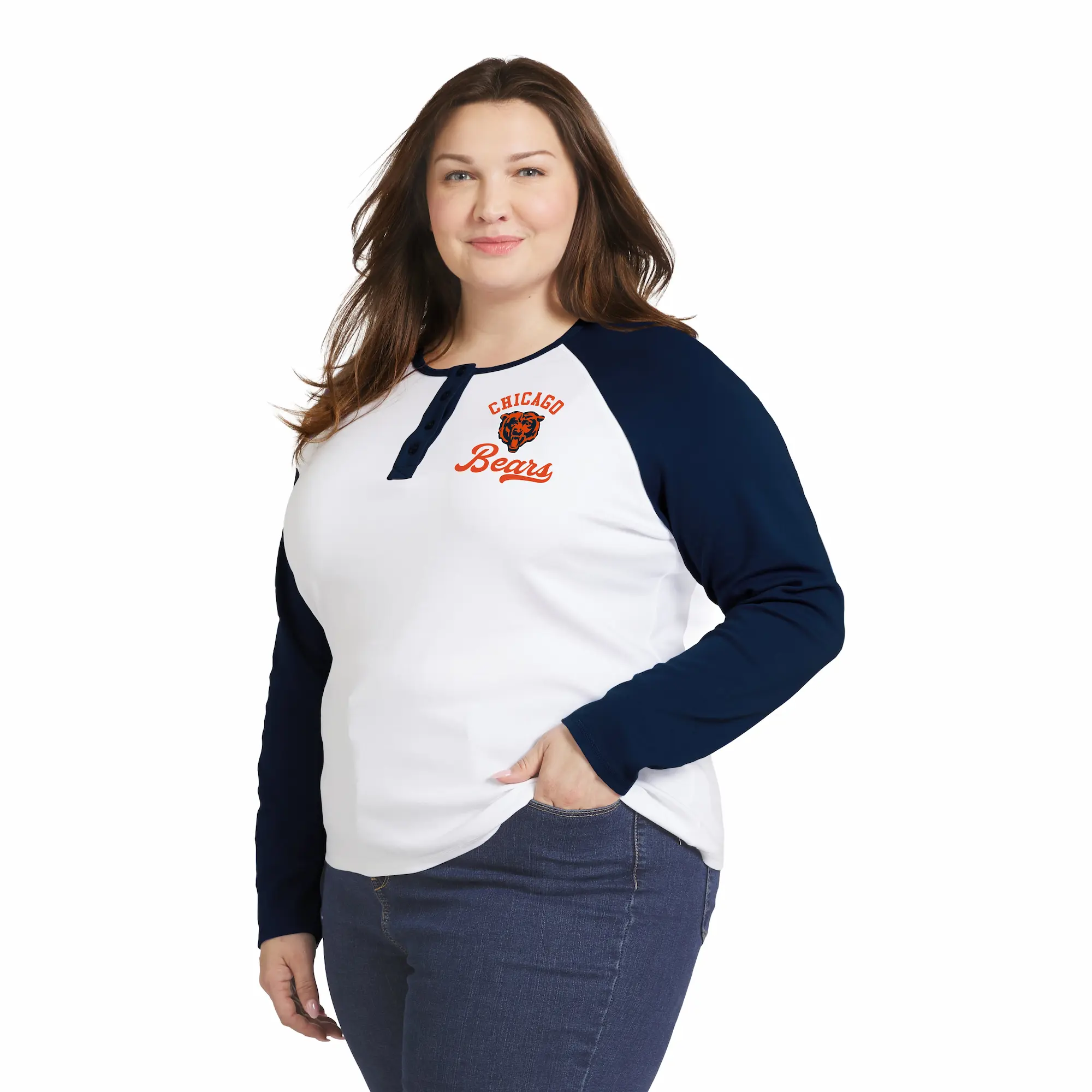 Plus Size Bears Apparel - Long Sleeve Tee Shirt